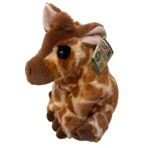 Cuddlekins Baby Giraffe Plush Toy 10" By Wild Republic 2005 NWT